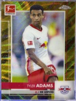 Tyler Adams [Gold Wave Refractor] #55