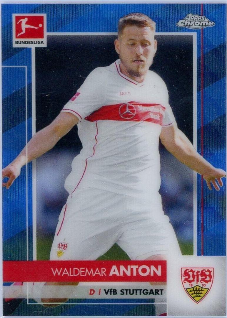 Waldemar Anton [Blue Wave Refractor] #92