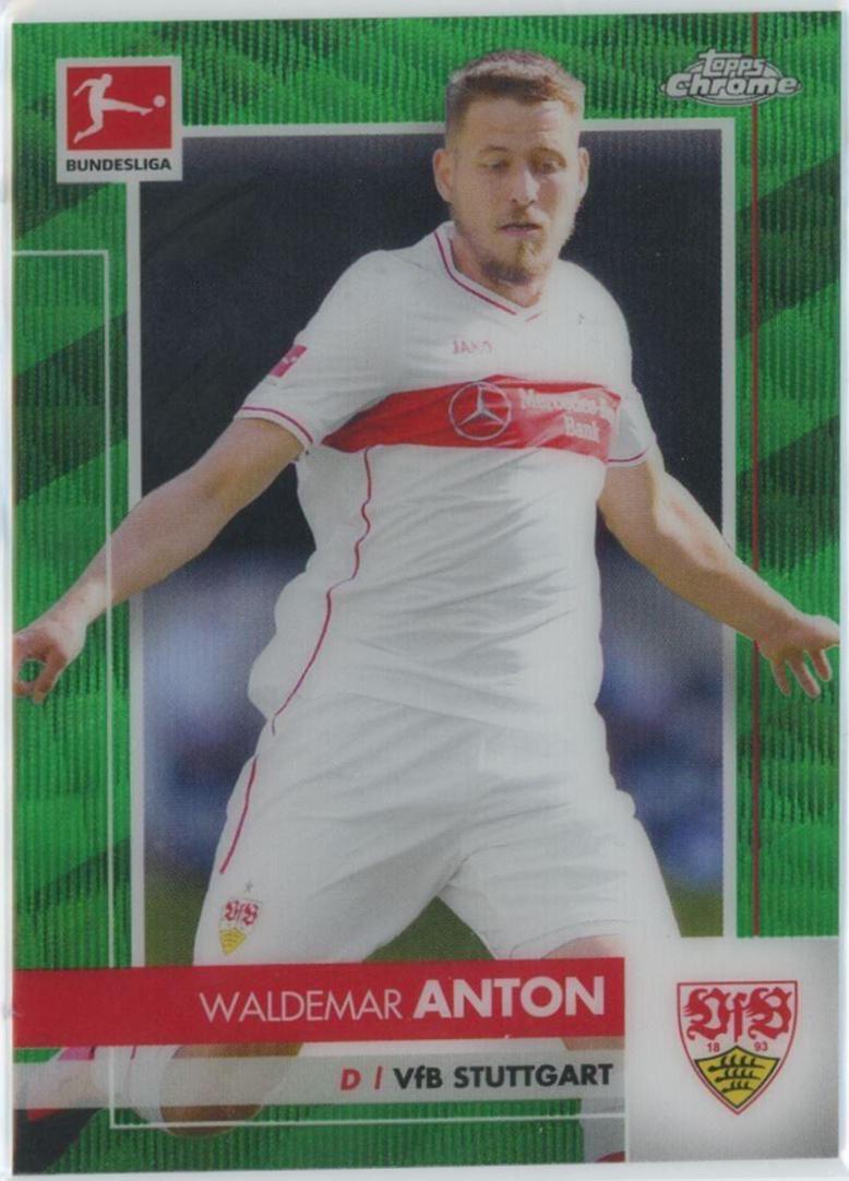 Waldemar Anton [Green Wave Refractor] #92