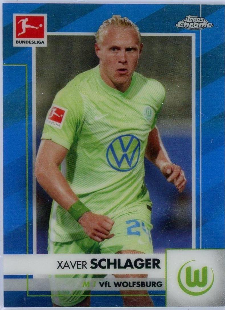 Xaver Schlager [Blue Refractor] #99