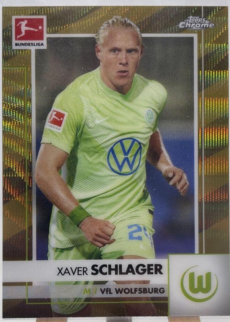 Xaver Schlager [Gold Refractor] #99