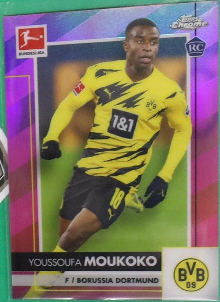 Youssoufa Moukoko [Pink Refractor] #29
