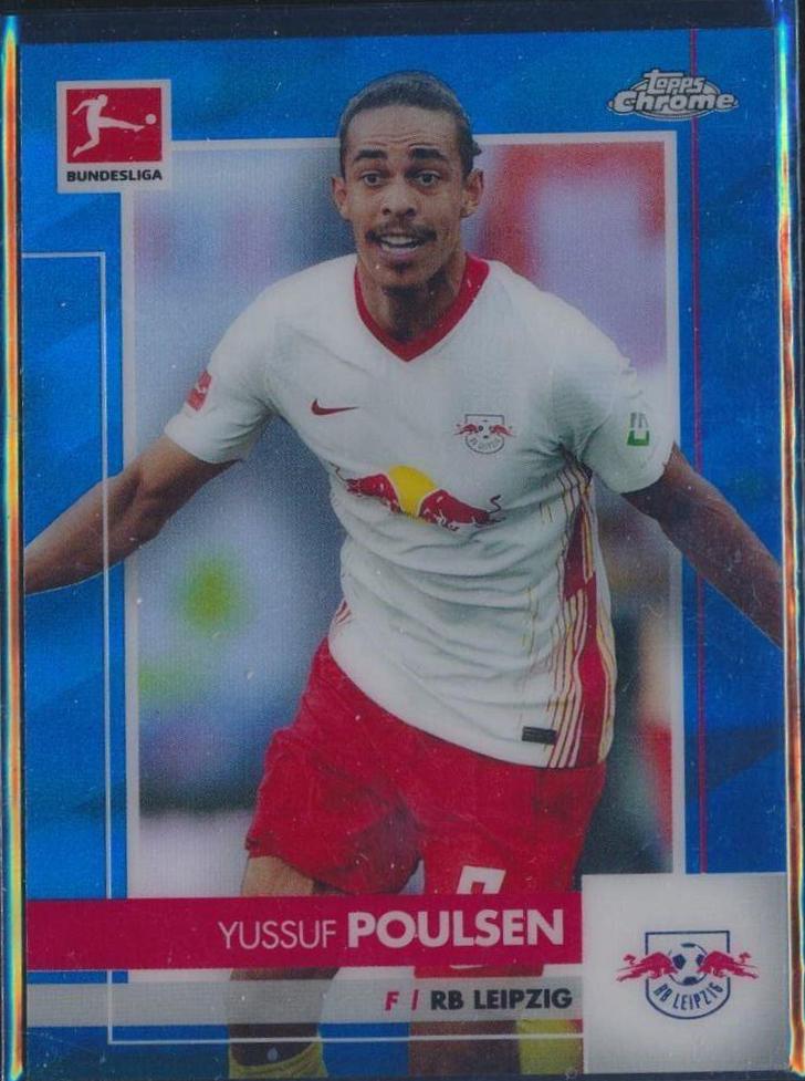 Yussuf Poulsen [Blue Refractor] #57