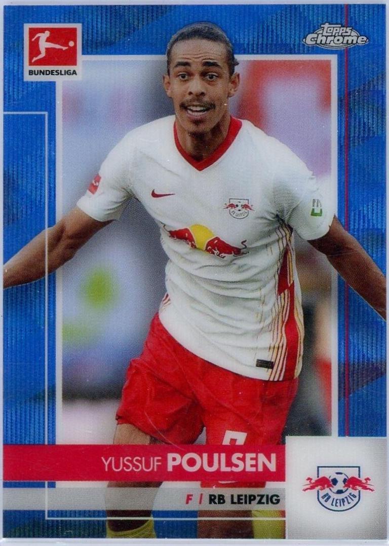 Yussuf Poulsen [Blue Wave Refractor] #57