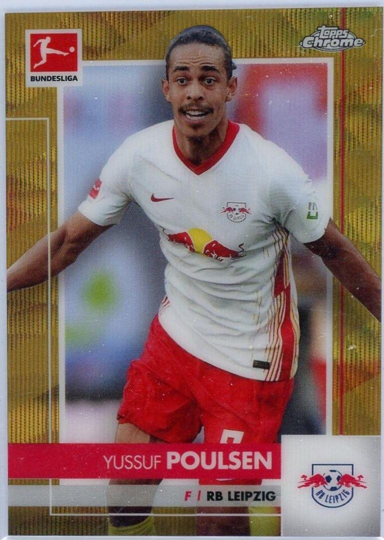 Yussuf Poulsen [Gold Wave Refractor] #57