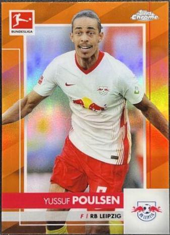Yussuf Poulsen [Orange Refractor] #57