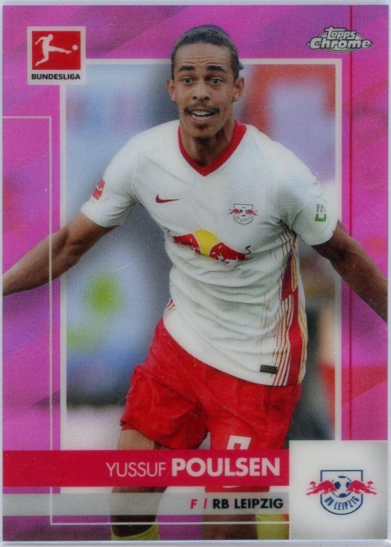 Yussuf Poulsen [Pink Refractor] #57