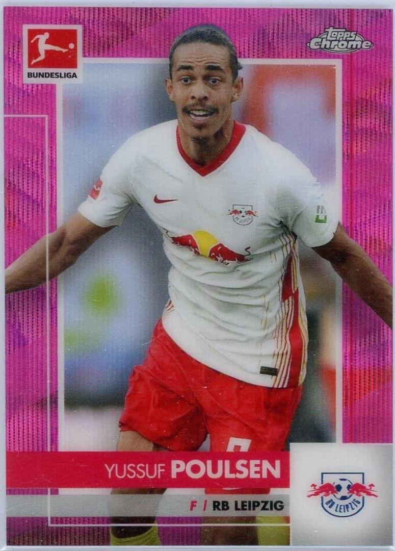 Yussuf Poulsen [Pink Wave Refractor] #57
