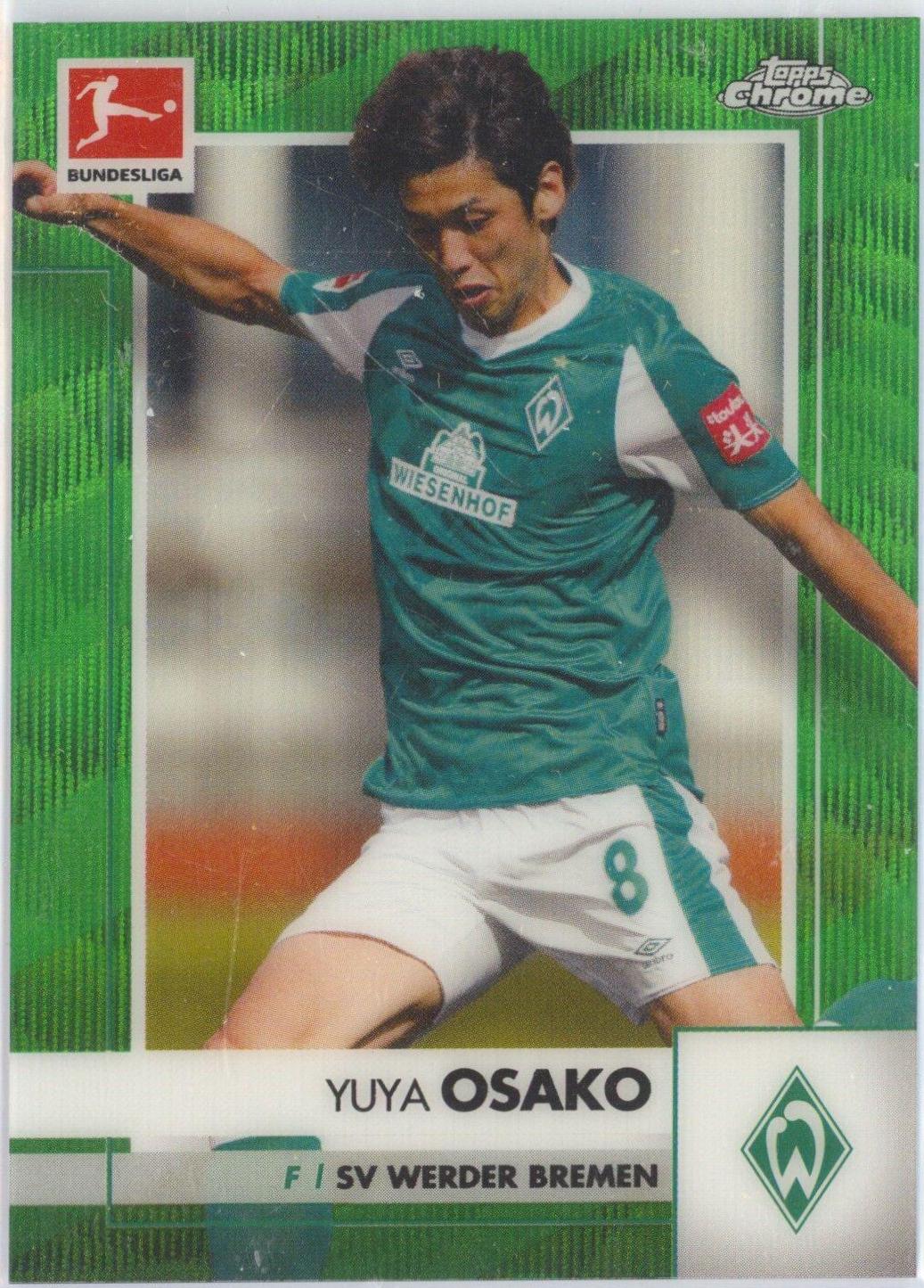 Yuya Osako [Green Wave Refractor] #26