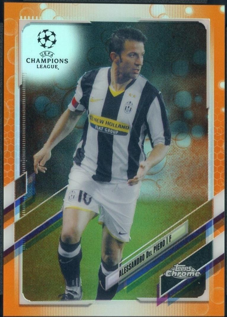 Alessandro Del Piero [Orange Bubbles] #14
