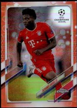 Alphonso Davies [Orange Bubbles] #42