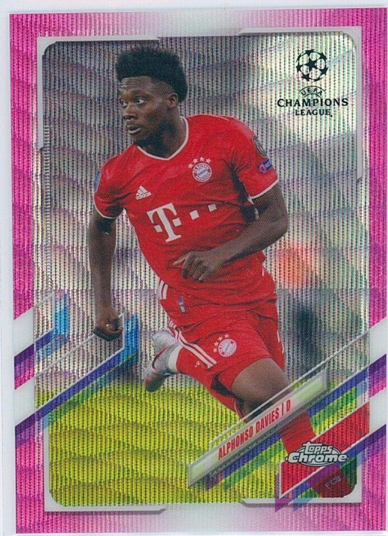 Alphonso Davies [Pink Xfractor] #42