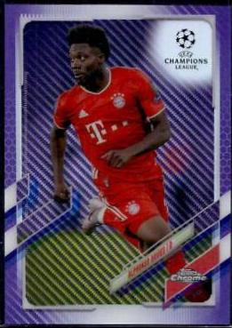Alphonso Davies [Purple Carbon Fiber] #42