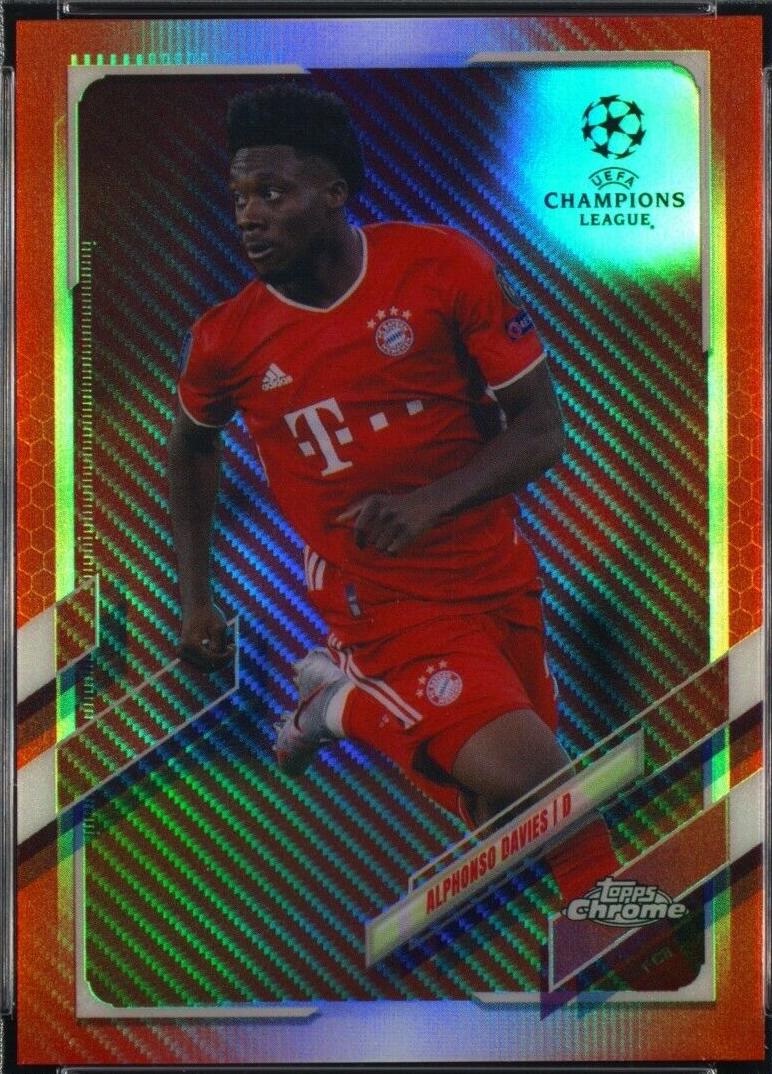 Alphonso Davies [Red Carbon Fiber] #42