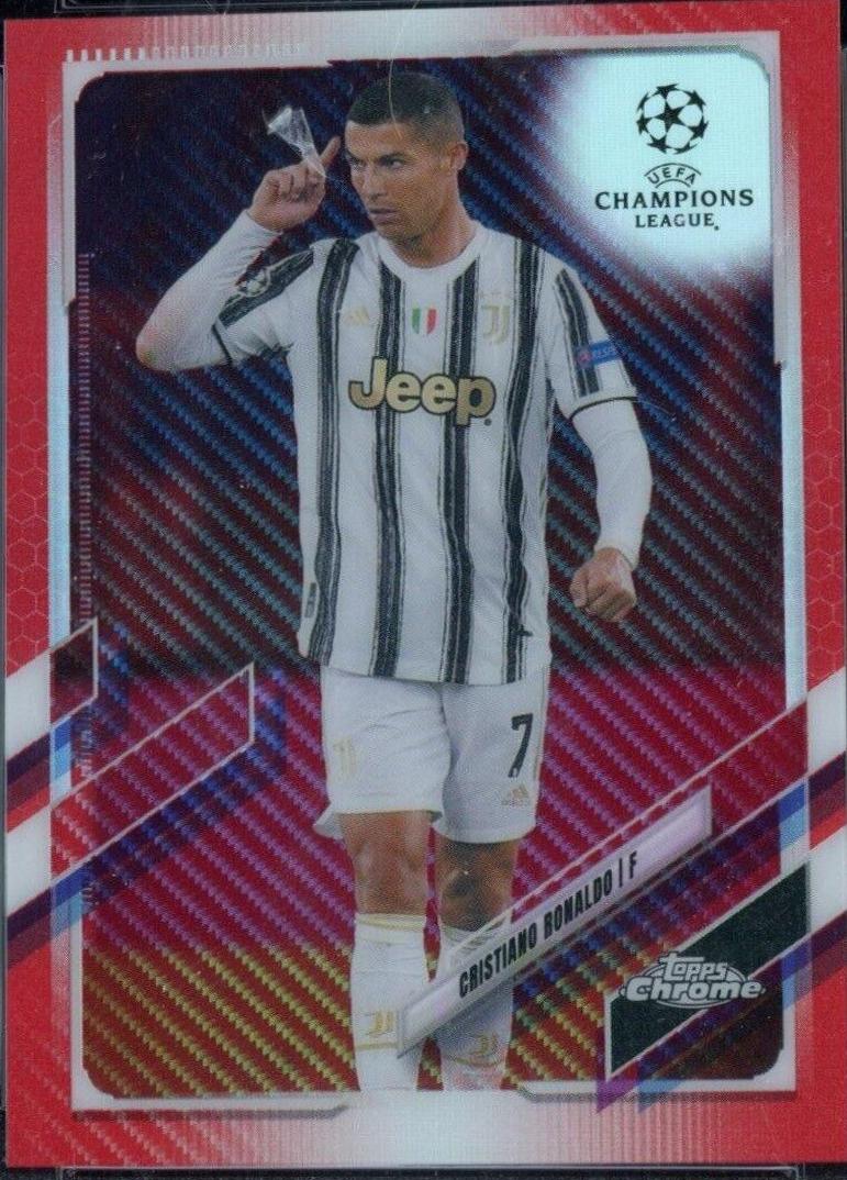 Cristiano Ronaldo [Red Carbon Fiber] #100