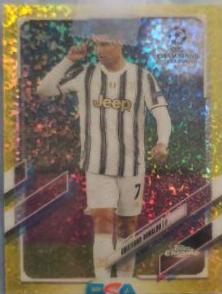 Cristiano Ronaldo [Yellow Mini Diamond] #100