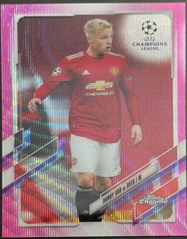 Donny Van de Beek [Pink Xfractor] #82