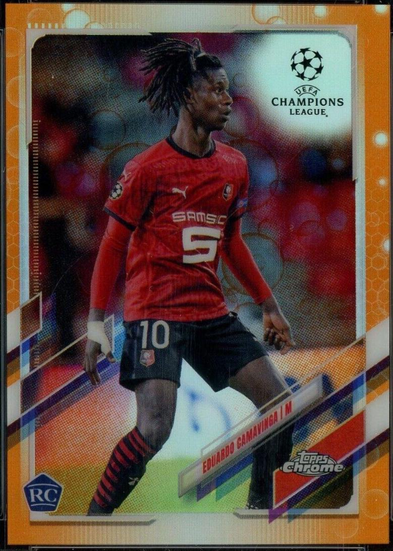 Eduardo Camavinga [Orange Bubbles] #44