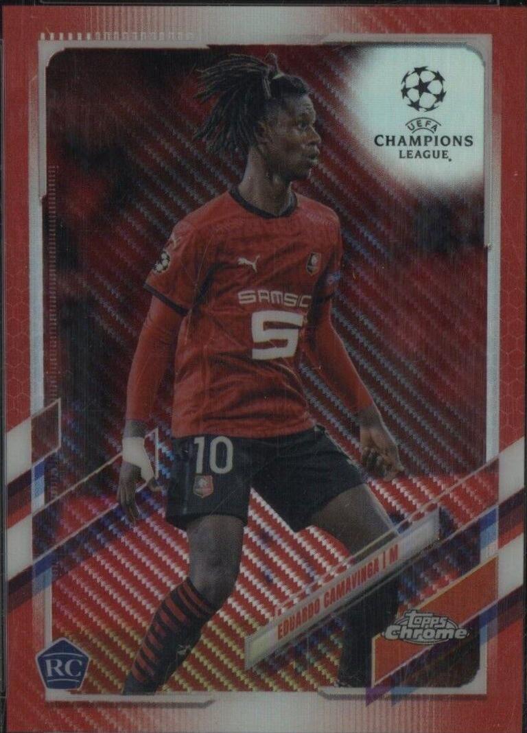 Eduardo Camavinga [Red Carbon Fiber] #44