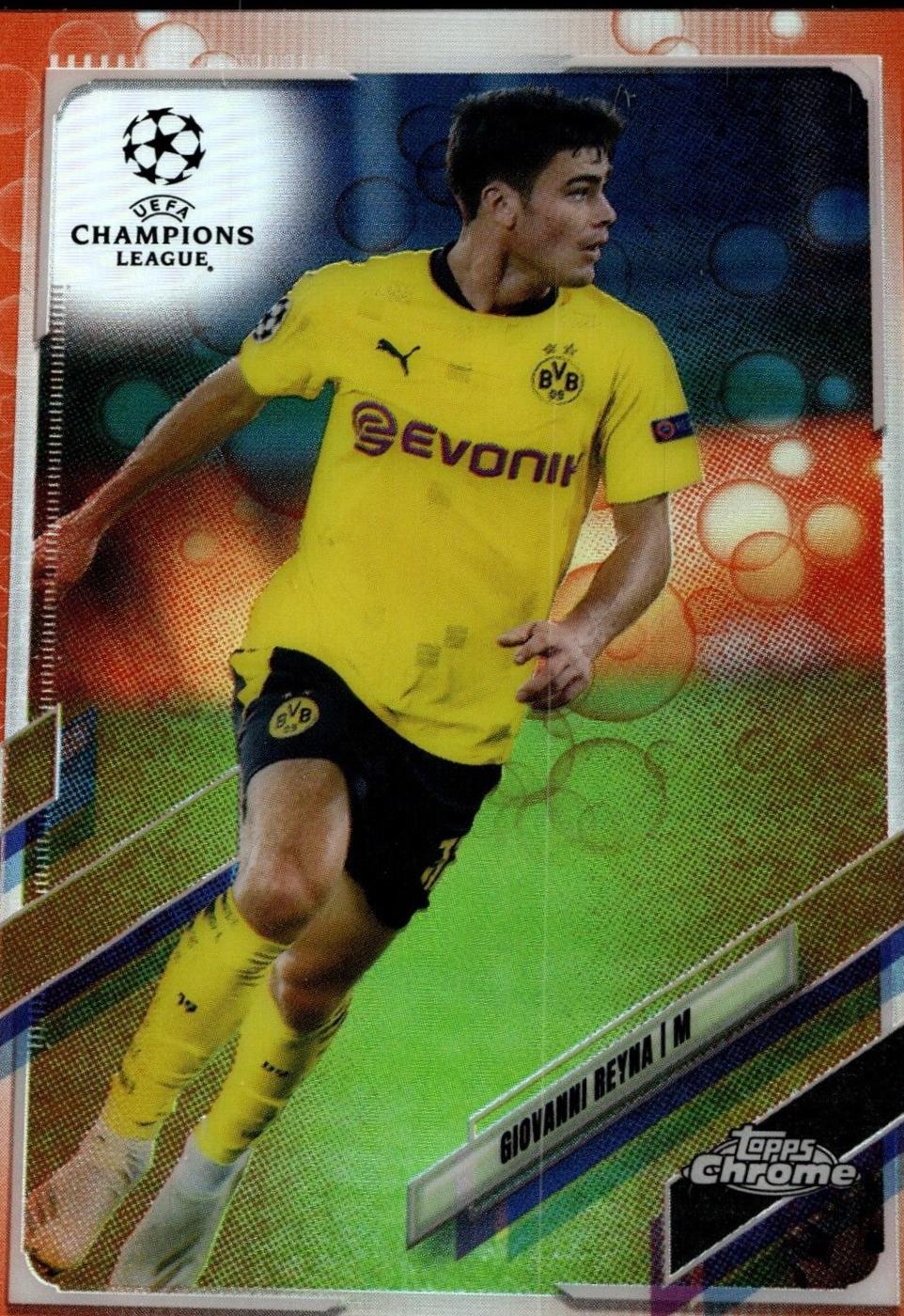 Giovanni Reyna [Orange Bubbles] #53