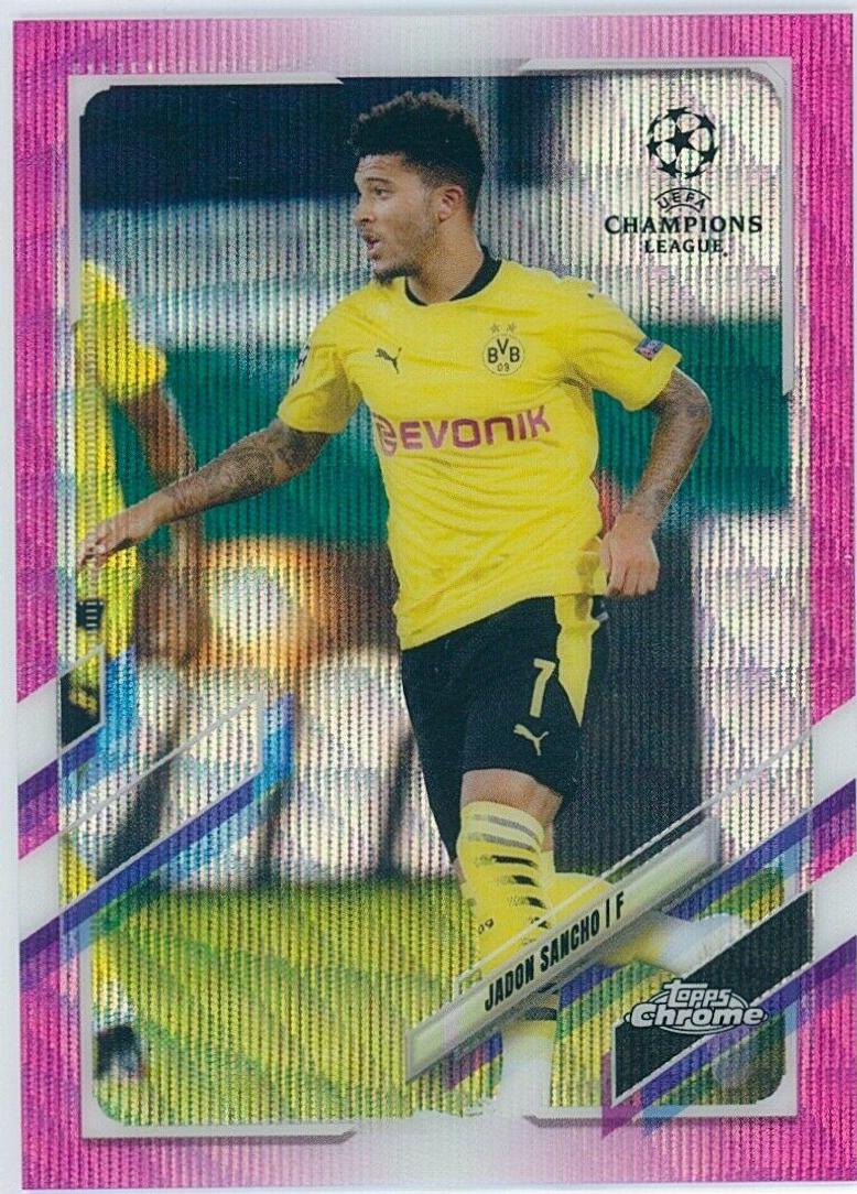 Jadon Sancho [Pink Xfractor] #78