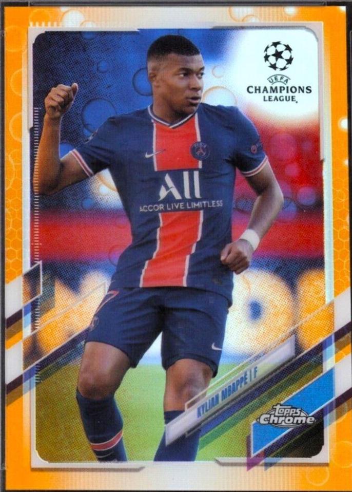 Kylian Mbappe [Orange Bubbles] #95