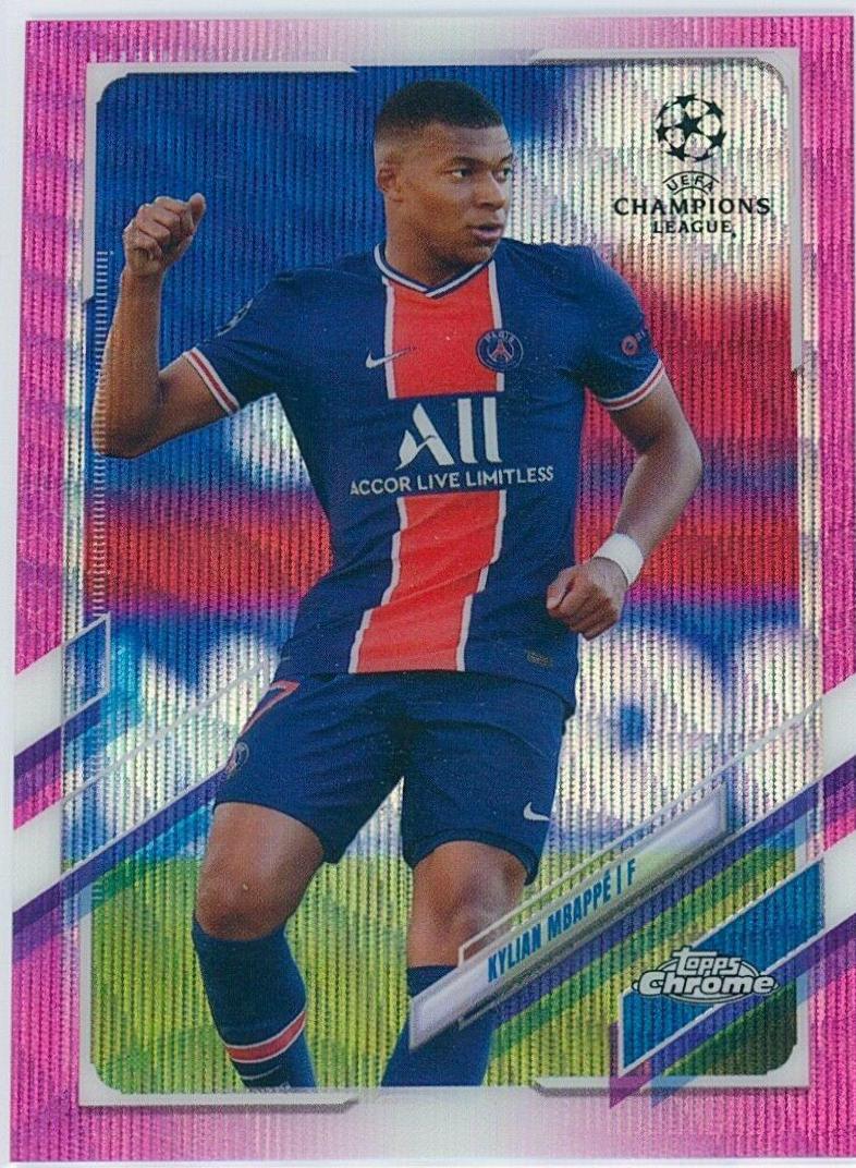 Kylian Mbappe [Pink Xfractor] #95