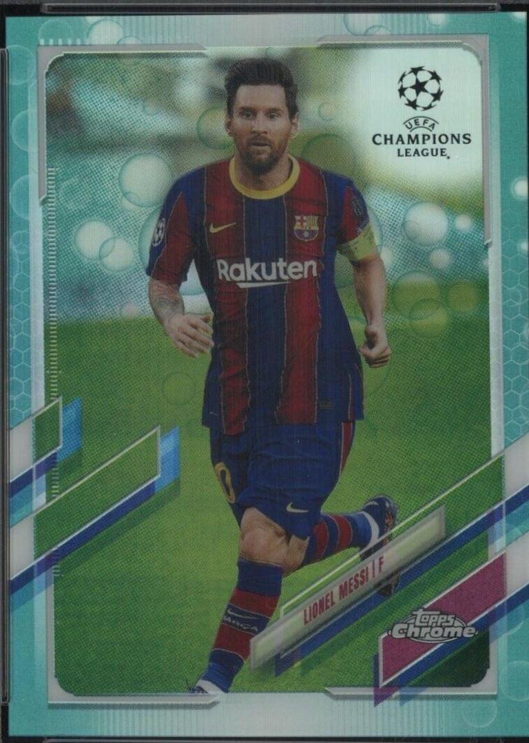 Lionel Messi [Neon Green Bubbles] #1