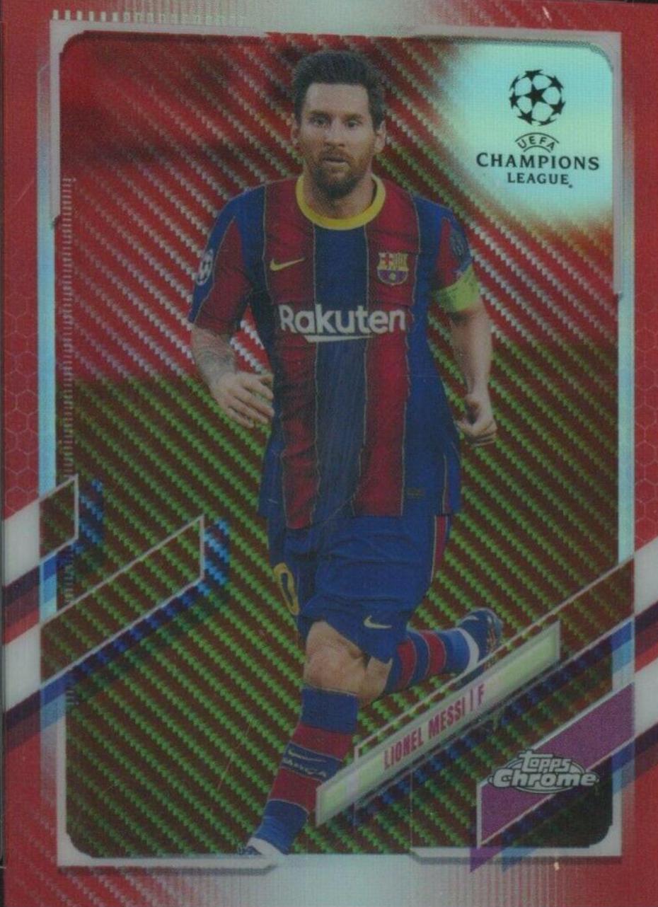 Lionel Messi [Red Carbon Fiber] #1