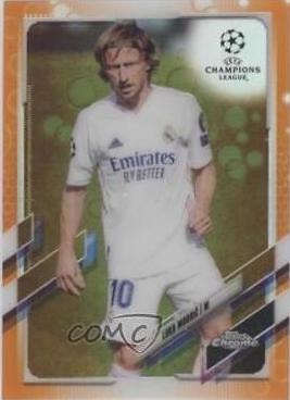 Luka Modric [Orange Bubbles] #75