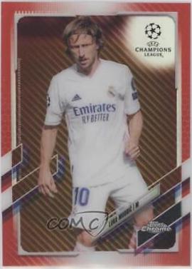 Luka Modric [Red Carbon Fiber] #75