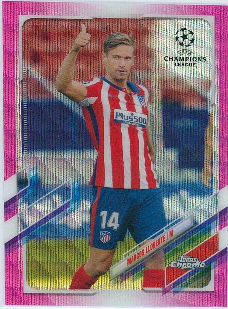 Marcos Llorente [Pink Xfractor] #54
