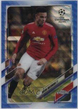 Mason Greenwood [Blue Wave] #17