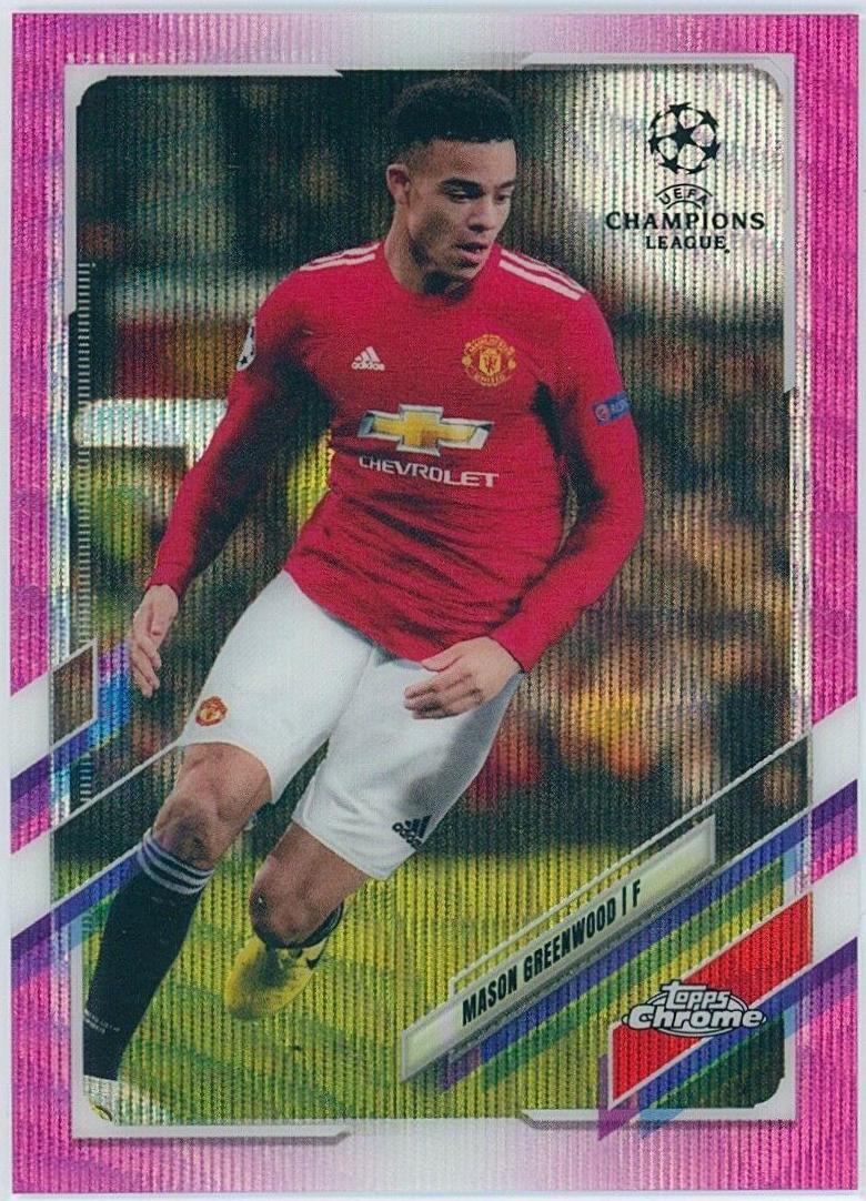 Mason Greenwood [Pink Xfractor] #17
