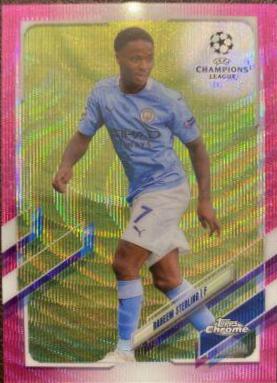Raheem Sterling [Pink Xfractor] #76