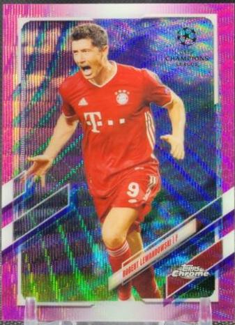 Robert Lewandowski [Pink Xfractor] #50