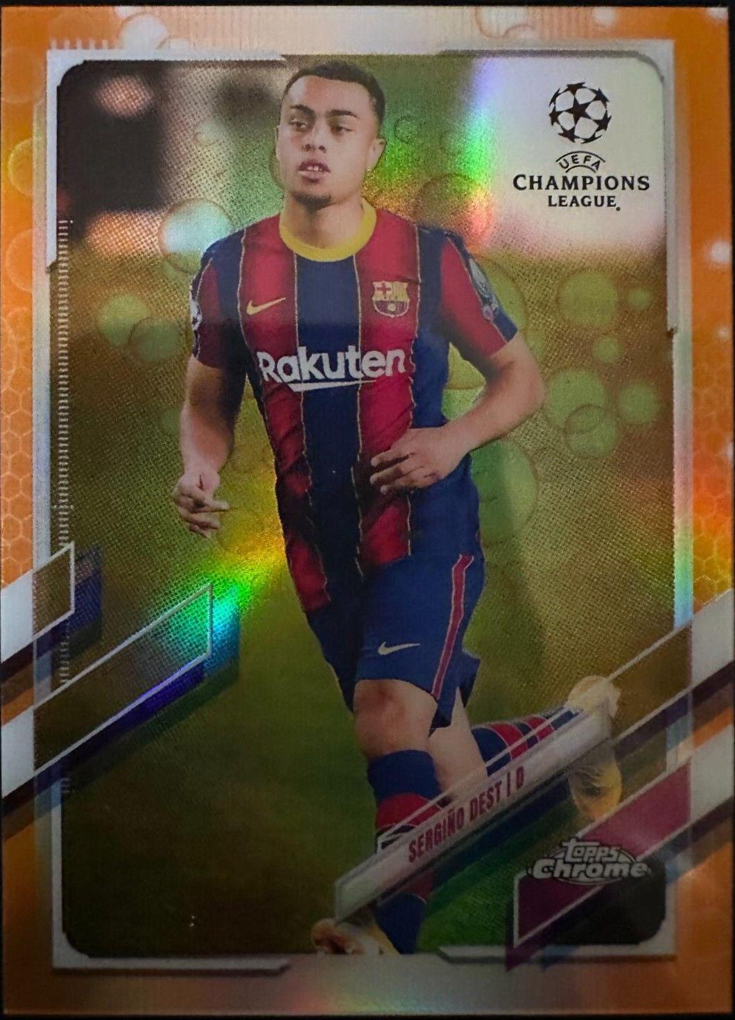 Sergino Dest [Orange Bubbles] #8