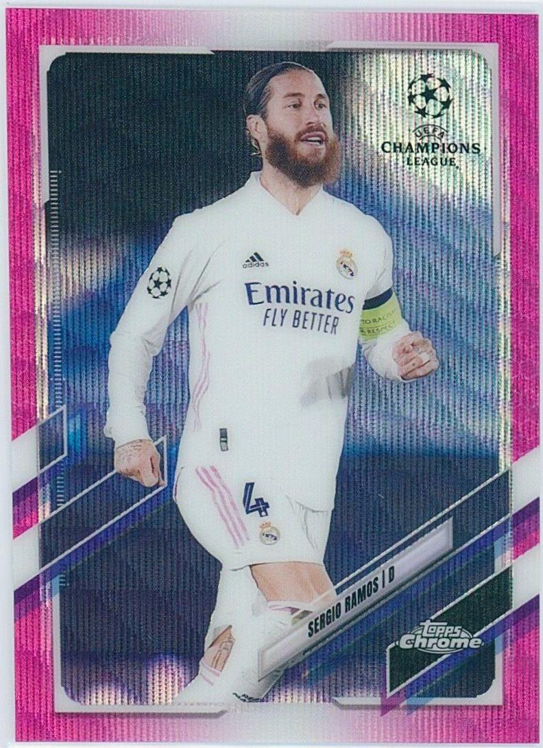 Sergio Ramos [Pink Xfractor] #92