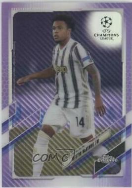 Weston McKennie [Purple Carbon Fiber] #79