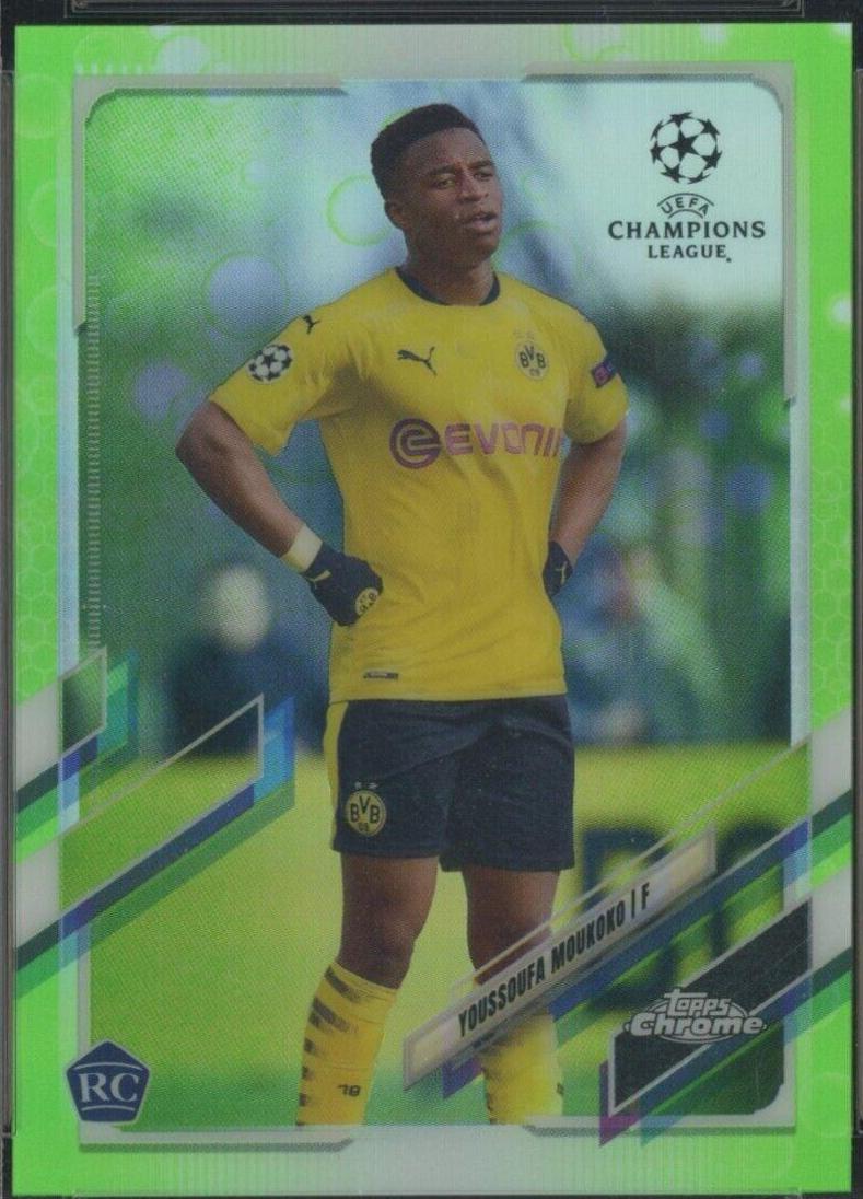 Youssoufa Moukoko [Neon Green Bubbles] #55
