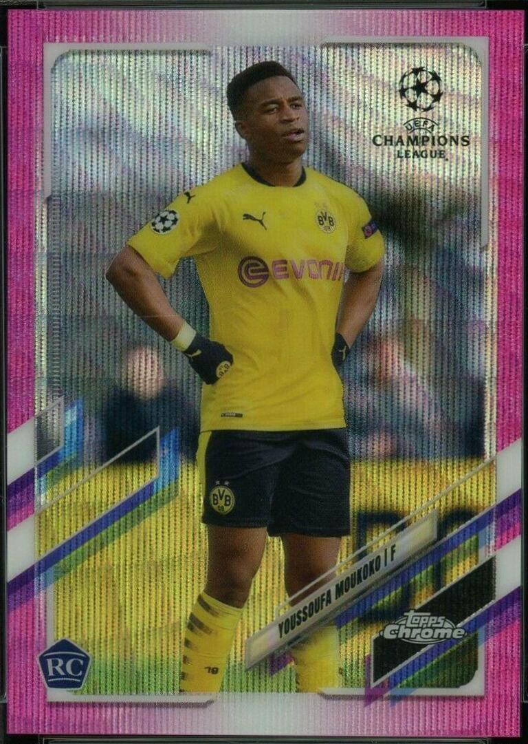Youssoufa Moukoko [Pink Xfractor] #55