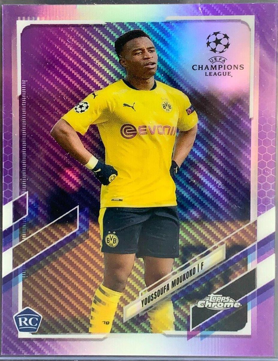 Youssoufa Moukoko [Purple Carbon Fiber] #55