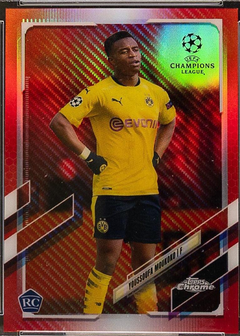 Youssoufa Moukoko [Red Carbon Fiber] #55