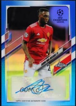 Aaron Wan Bissaka [Blue Refractor] #CA-AWB