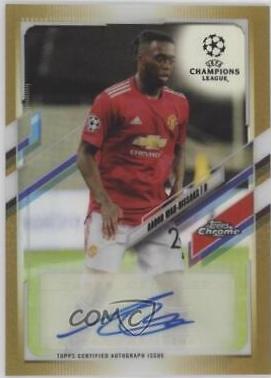 Aaron Wan Bissaka [Gold Refractor] #CA-AWB