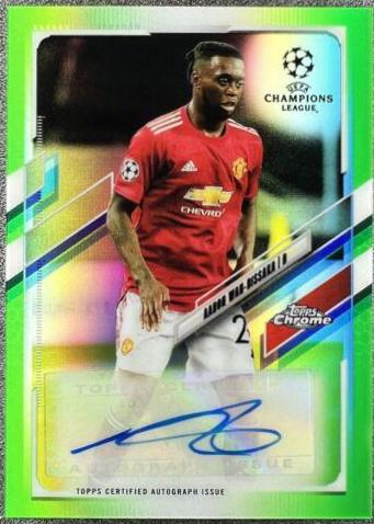 Aaron Wan Bissaka [Neon Green Refractor] #CA-AWB