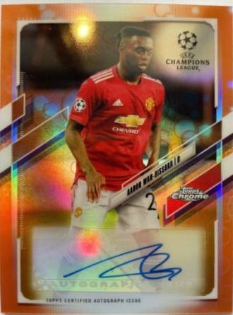 Aaron Wan Bissaka [Orange Refractor] #CA-AWB