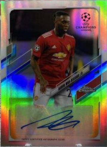 Aaron Wan Bissaka [Red Wave Refractor] #CA-AWB