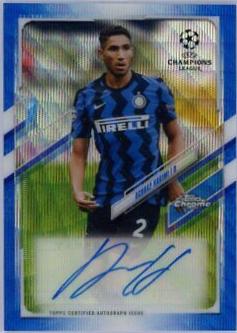 Achraf Hakimi [Blue Wave Refractor] #CA-AH