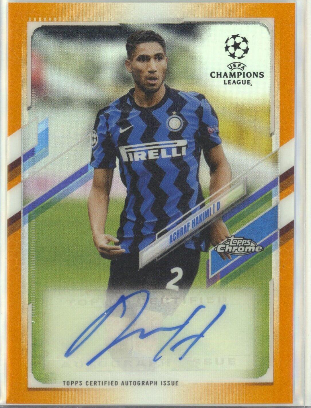 Achraf Hakimi [Orange Refractor] #CA-AH